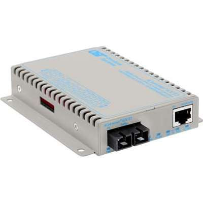 Omnitron Systems Technology8522N-0-D - iConverter GX/T2 10/100/1000 RJ-45 to 1000 Fiber MM/SC 850nm/220m AC PS