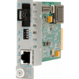 Omnitron Systems Technology8530-2 - iConverter GX/T 10/100/1000 RJ-45 to 1000 SM/SC/SF Tx1310/Rx1550/40km Plug-in