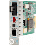 Omnitron Systems Technology8710-1 - iConverter T1/E1 RJ-45/48 to Fiber SM/SC/SF Tx1310/Rx1550/20km Plug-in Module