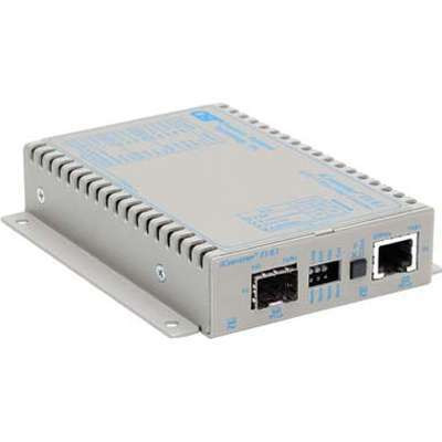 Omnitron Systems Technology8719-0-D - iConverter T1/E1 RJ-45/48 to 100 Fiber SFP AC Power Supply Wall Mount