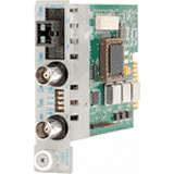Omnitron Systems Technology8750-1 - iConverter T3/E3 Coax to Fiber SM/SC/SF Tx1310/Rx1550/20km Plug-in Module