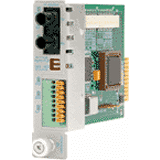 Omnitron Systems Technology8780-0-W - iConverter RS422/485 DB9 to Fiber MM/ST 1310nm/5km Plug-in Module Wide Temperature