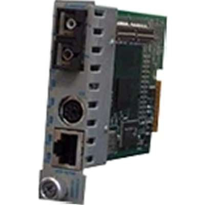 Omnitron Systems Technology8902N-0-W - iConverter 10/100M2 10/100 RJ-45 to 100 Fiber MM/SC 1310nm/5km Plug-in Management Wide