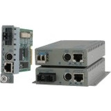 Omnitron Systems Technology8927N-1-BW - iConverter GX/TM2 10/100/1000 RJ-45 to 1000 MM/LC 1310nm/12km Universal PS Management Wide