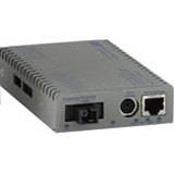 Omnitron Systems Technology8939-0-A - iConverter GX/TM 10/100/1000 RJ-45 to 1000 SFP AC Power Supply Management