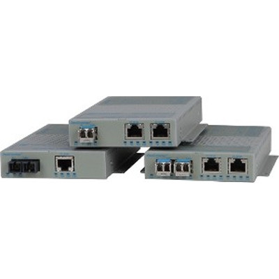 Omnitron Systems Technology9342-0-12 - OmniConverter FPoE/SL 10/100 PoE to 100 Fiber MM/SC 1310 Universal Power Supply