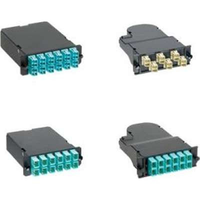 PANDUITFCXO-12-10Y - Panduit 12 Fiber Cass OM3 10GIG 50UM Duplex Adapter