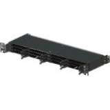 PANDUITFLEX4UPN06 - Panduit Patch Panel 4RU 6 Port Black Ea