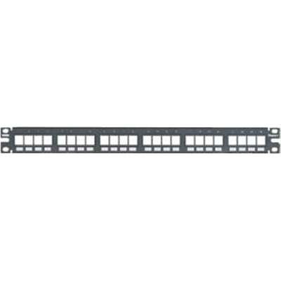 PANDUITNKPP24FMY - Panduit NK Modular Patch Panel Mount 24 Port 1 Ru