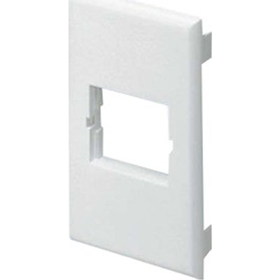 PANDUITT70B1IW - Panduit 0.5M Off White Faceplate Comm Each