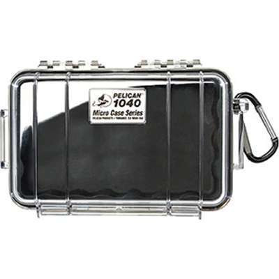 Pelican1040-025-100 - 1040 Micro Case Clear Black