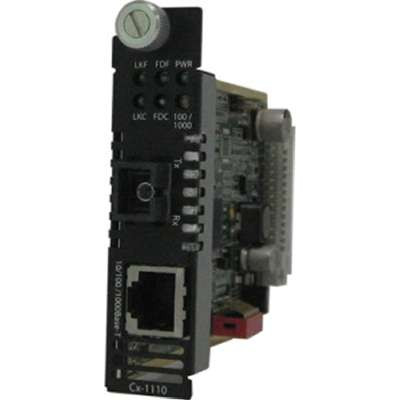 Perle Systems5051590 - C-1110-S1SC120D Media Converter 10/100/1000-1000BX 120KM 1590NM 1SC