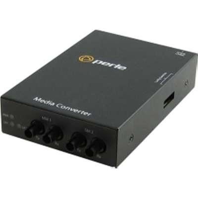 Perle Systems5060464 - S-1000MM-S2ST160 Media Conv 1000B-SX-1000B-ZX 2ST 1550NM 160KM