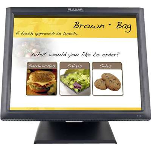 Planar Systems997-5969-00 - PT1745R 17" Touch LCD-Econo 5-Wire Black Dual USB