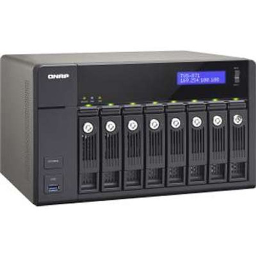 QNAPTVS-871-I7-16G-US - 8-Bay I7 3.2GHZ 16GB Ram 4LAN 10G 4.0 GHZ 6GBS 4XGBE LAN 10GBE