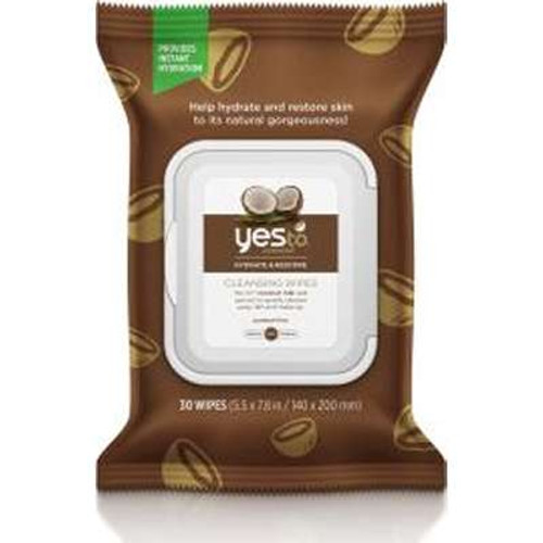 QVS5437101 - YesTo Yes to Coconut Cleansing Wipes 30COUNT