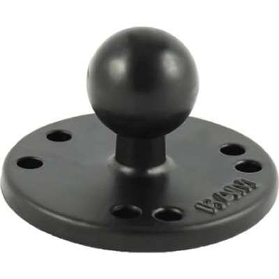 Ram MountsRAM-B-202U - RAM 2.5" Round Plate with the AMPs Hole Pattern with B Size 1" Ball