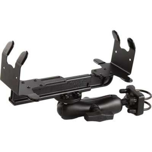 Ram MountsRAM-VPR-103-1 - Printer Cradle Double Socket Arm & Double U-Bolt Base for HP DeskJet 450/470