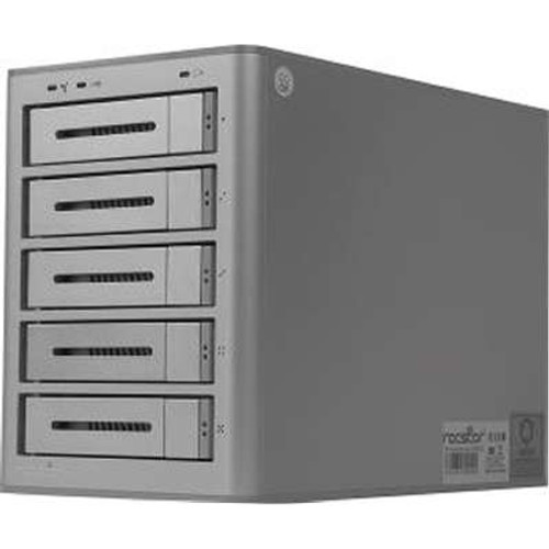 RocstorE632E7-01 - Rocsecure DE52 30TB 5X6TB 72K RAID USB3.0 FW800 ESATA Encrypted