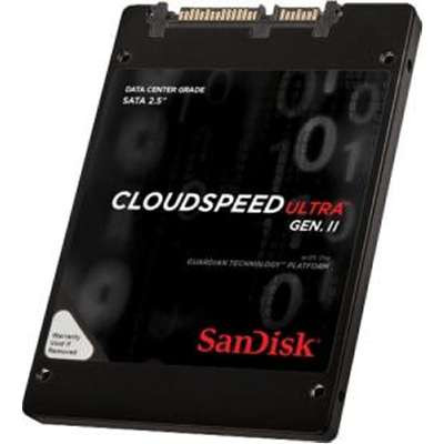 SanDiskSDLF1DAM-400G-1HA2 - 400GB Cloudspeed Ultra Gen II SSD SATA 6GB/S 2.5 inch 7.2MM 15NM MLC