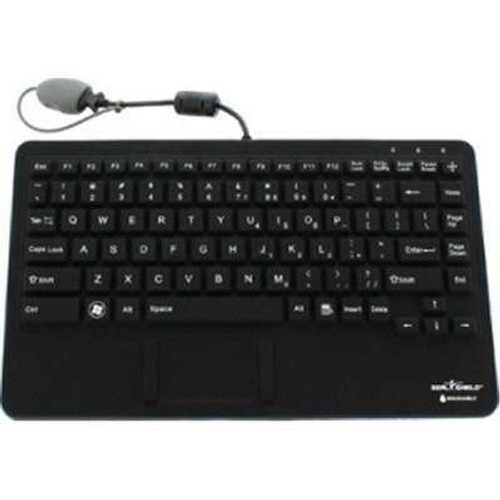 Seal ShieldSW87P2 - Seal Touch Silicone All-In-One Keyboard with Built-In Touchpad Pointing Device