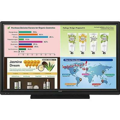 SharpPN-L703W - 70" Class 1080P HD Touch Display Built In Wireless Presentation Ability