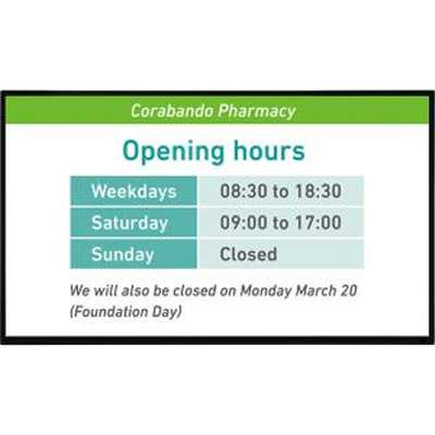 SharpPN-Y326 - 32 inch 1920X1080P 1100:1 400 CD/M2 3-Year Warranty