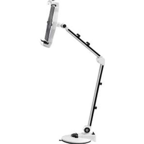 SIIG Inc.CE-MT1X12-S1 - Ce-MT1X12-S1 Universal Full Motion Easy- Adjust White Desk Mount