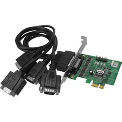 SIIG Inc.JJ-E40011-S3 - 4-Port DP Cyberserial 4S PCIE Serial Adapter