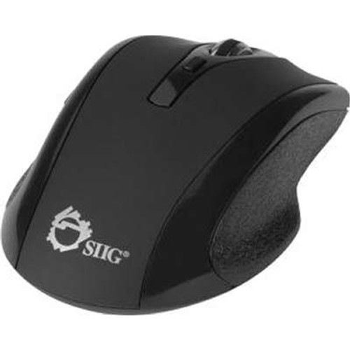 SIIG Inc.JK-WR0A12-S2 - JK-WR0A12-S2 6BTN USB Type A Male Black 2.4GHZ Wireless Optical Mouse