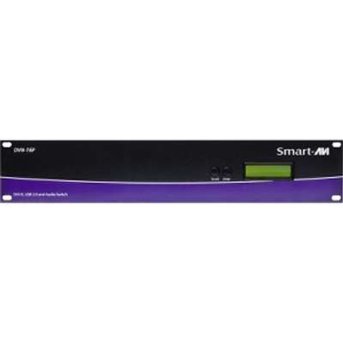 Smart-AVI DVN-16PS -  Dvnet-16P: 16X1 DVI-D/USB2.0/Audio Switch. Includes: DVN-16P & (PS5VD4A)