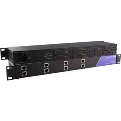 Smart-AVI RK8-HLX-500-S -  8 Port Rack for HDMI & IR Extenders Over A Single CAT5E/6