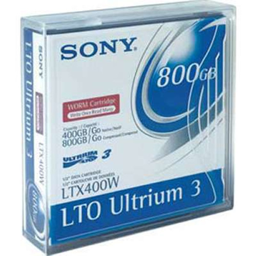 Sony LTX400WWW -  LTO-3 Ultrium 400/800GB WORM Data Cartridge