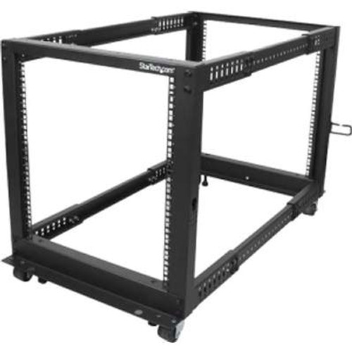 StarTech.com 4POSTRACK12U -  12U Adjustable Depth Open Frame 4 Post Server Rack