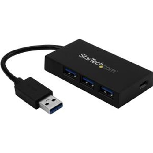 StarTech.com HB30A3A1CFB -  4-Port USB Hub - USB 3.0 - USB-A to 3x USB-A and 1x USB-C