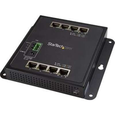StarTech.com IES81GW -  8-Port Gigabit Ethernet Switch - Managed - Wall Mount with Front Access