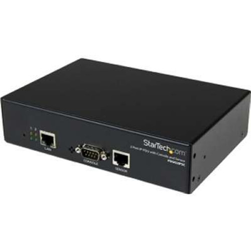 StarTech.com PDU02IPSC -  2-Port Switched IP PDU Switch with RS232 Console and Sensor Ports