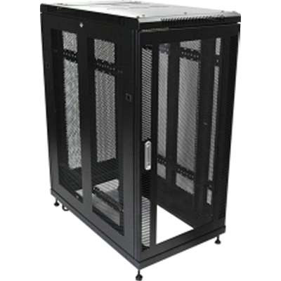 StarTech.com RK2536BKF -  RK2536BKF 25U Knock-Down Rack 36 inch Cabinet with Casters