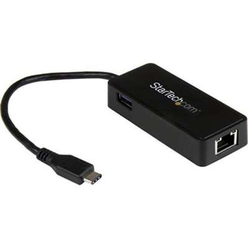 StarTech.com US1GC301AU -  USB-C to Gigabit Network Adapter with Extra USB 3.0 Port
