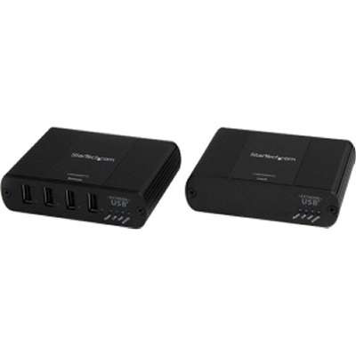 StarTech.com USB2004EXT2 -  4 Port USB 2.0 Extender over Cat5 or Cat6 - Up to 330 ft (100m)