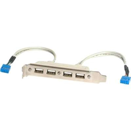 StarTech.com USBPLATE4 -  4 Port USB Slot Plate Adapter A Female