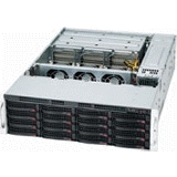 Supermicro CSE823MTQCR802LPB -  SC823M 2U RM Black 800W RPS ATX SAS3 LP Chassis