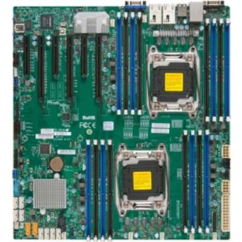 Supermicro MBD-X10DRI-T-O -  Motherboard Motherboard-X10DRI-T-O S2011 E5-2600V3 C612 DR4 PCIE SATA E-ATX