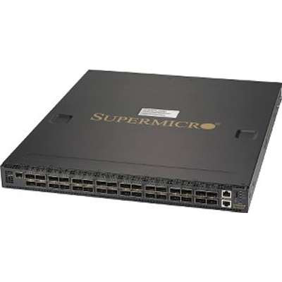Supermicro SSE-C3632SR -  32 Port 100GBE QSFP28 B2F 2X800W HF