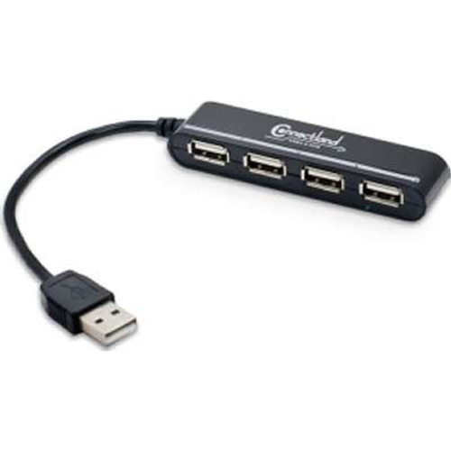 SYBA Multimedia Inc CL-U2MNHUB-4B -  CL-U2MNHUB-4B 4 Port USB2.0 Mini Hub Retail