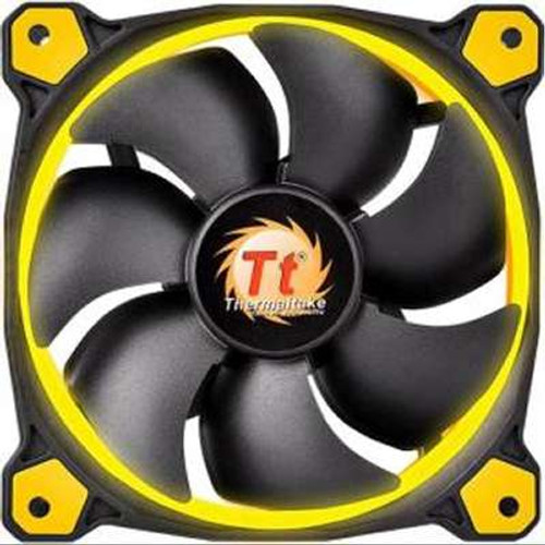 Thermaltake CL-F039-PL14YL-A -  Fan CL-F039-PL14YL-A Riing 14 LED Yellow 140X140X25MM 1400RPM LNC