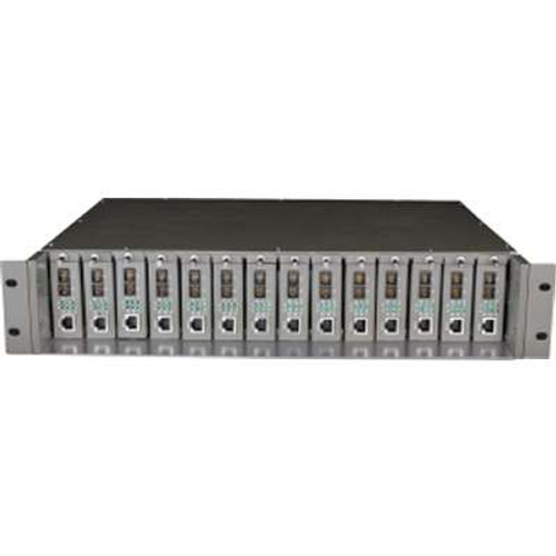 TP-LINK TL-MC1400 -  TL-MC1400 14-Slot 2U Rackmount Chassis