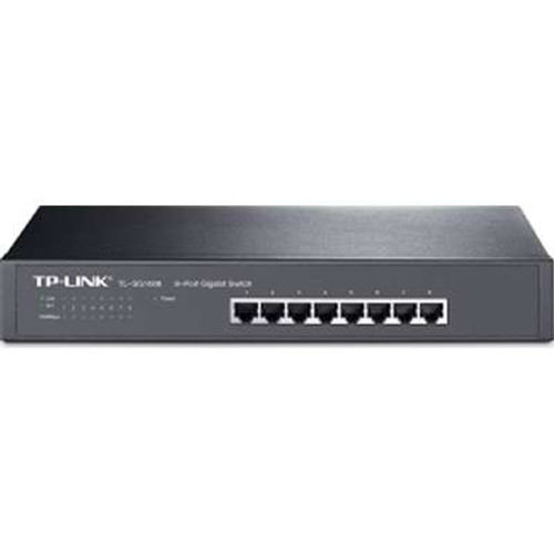 TP-LINK TL-SG1008 -  TL-SG1008 8-Port GB Software 10/100 /1000MB RJ45 Ports