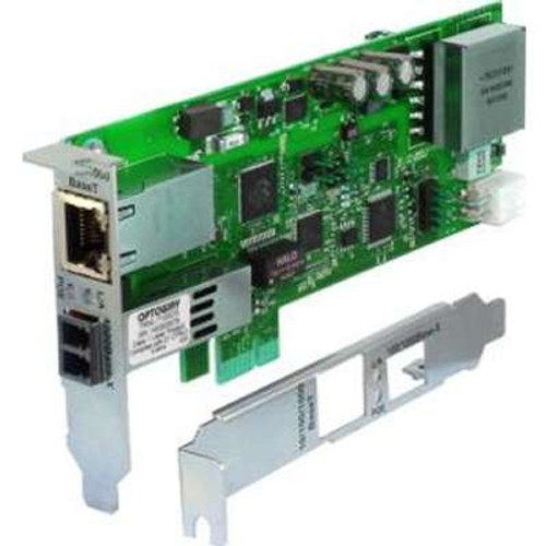 Transition Networks N-GXE-PoE-SFP-01 -  10/100/1000 RJ-45 PoE+ to SFP