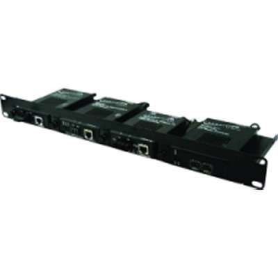 Transition Networks RMS19-SA4-01 -  Media Converter Shelf - Four Slot Shelf